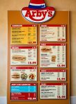 Arbys menu