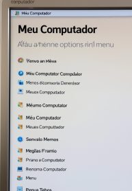 Meu Computador Menu