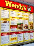 Wendys Menu